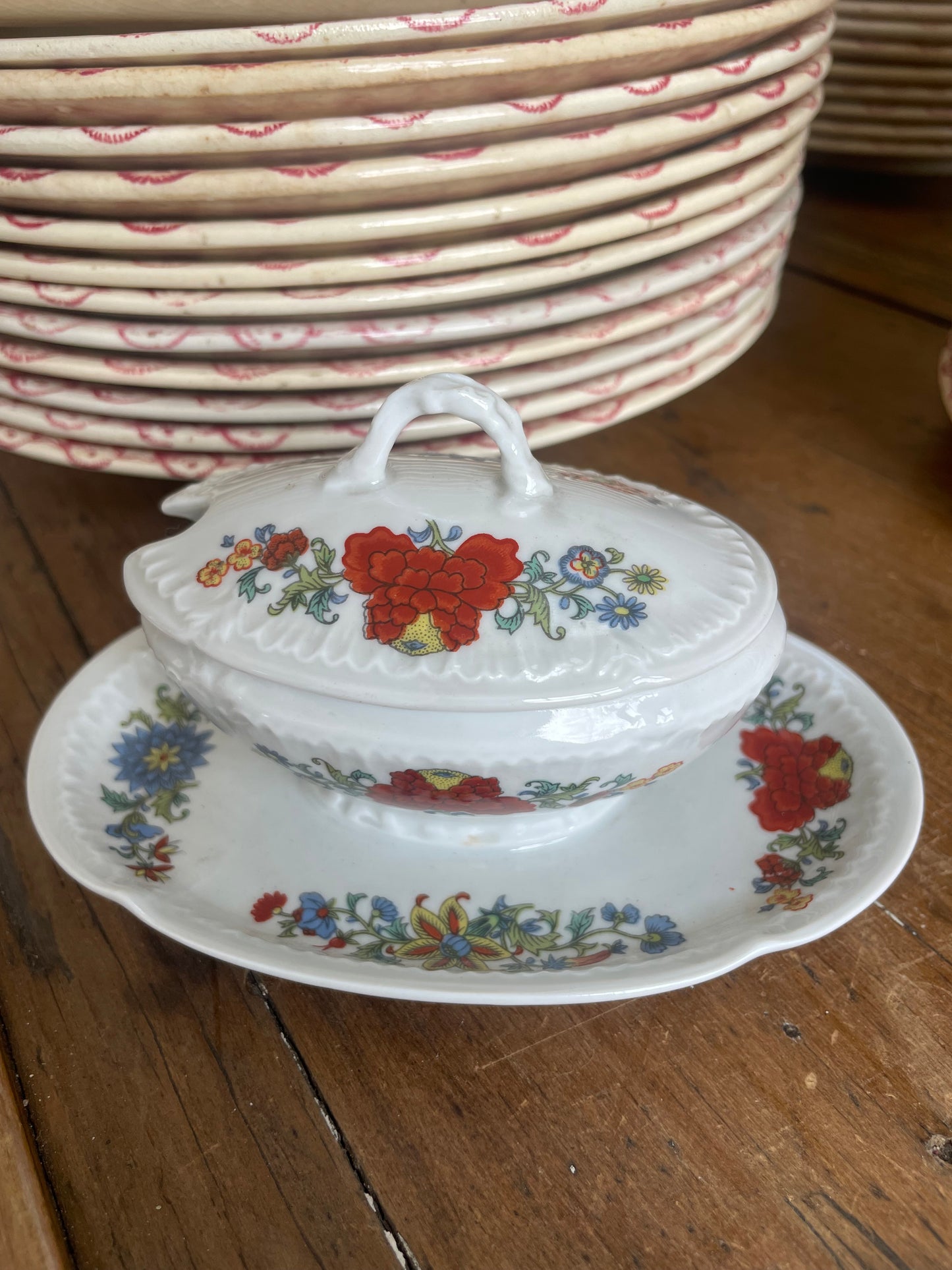 French mustard pot