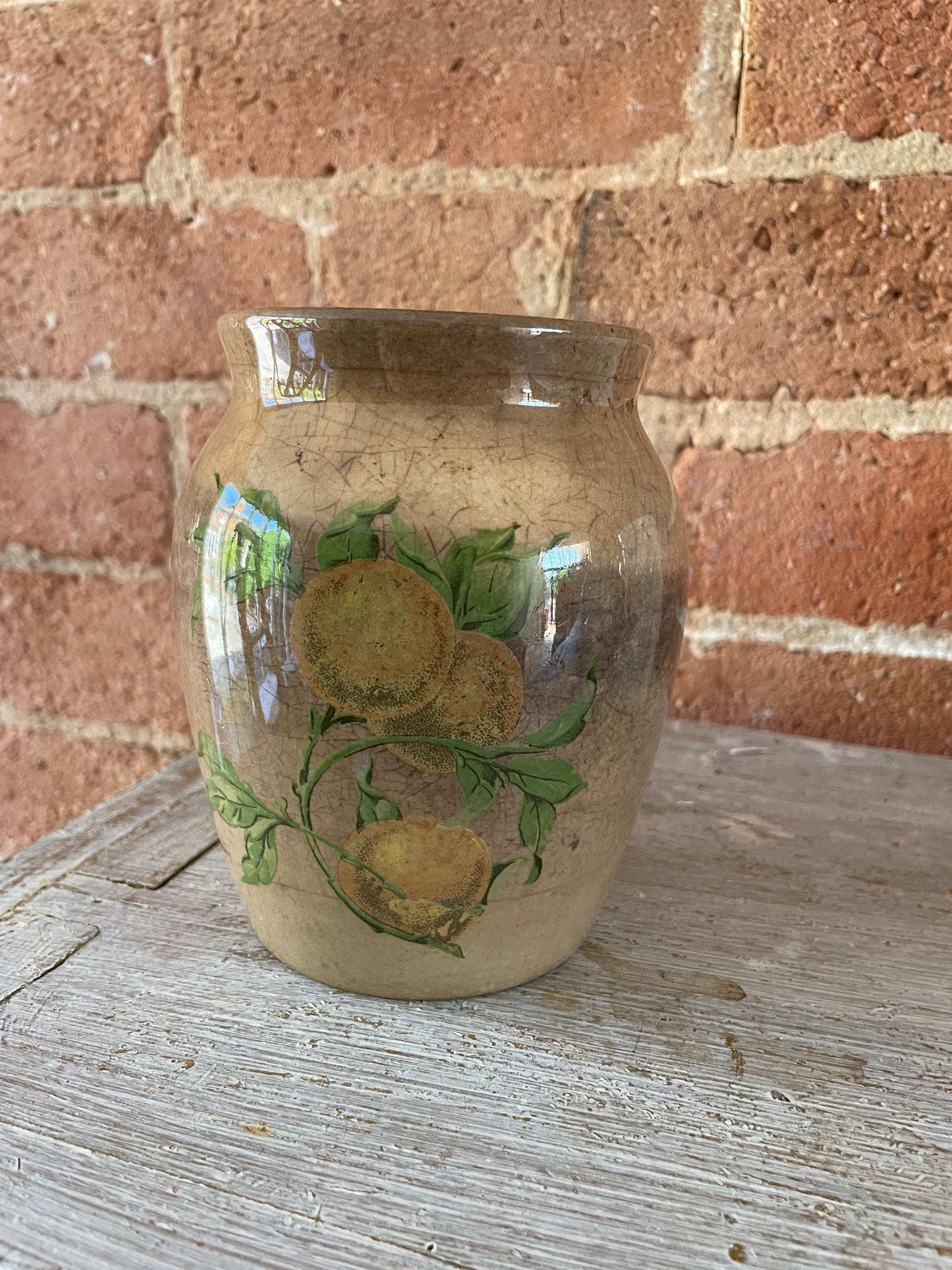 Orange Picon Marmalade pot
