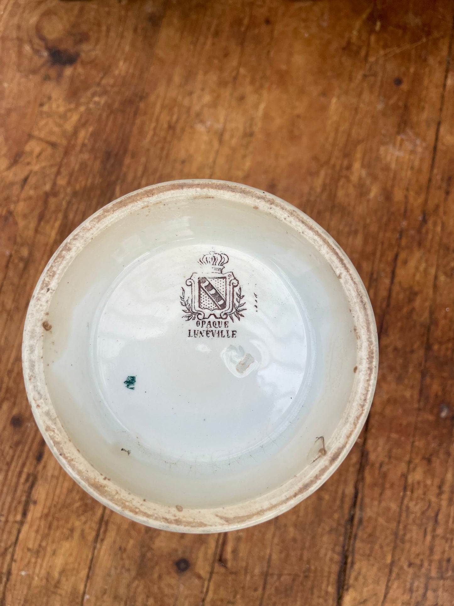 French Felix Potin jar