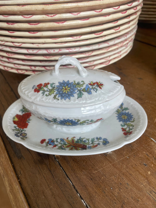 French mustard pot