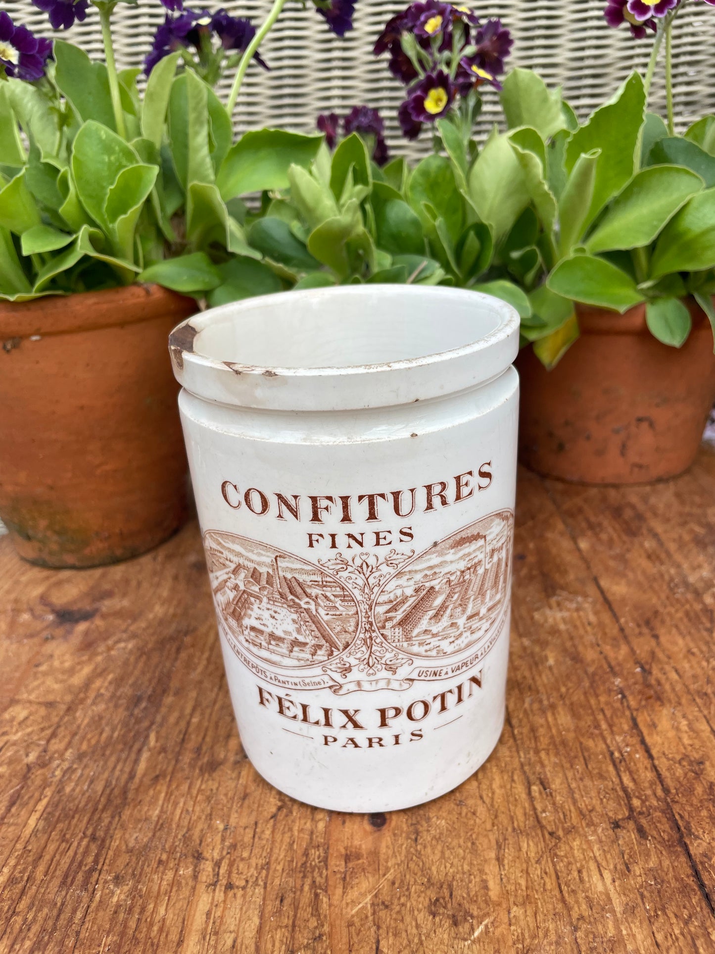 Felix Potin Paris pot