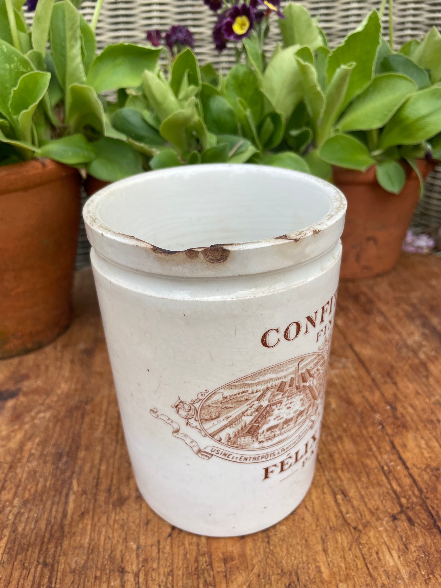 Felix Potin Paris pot